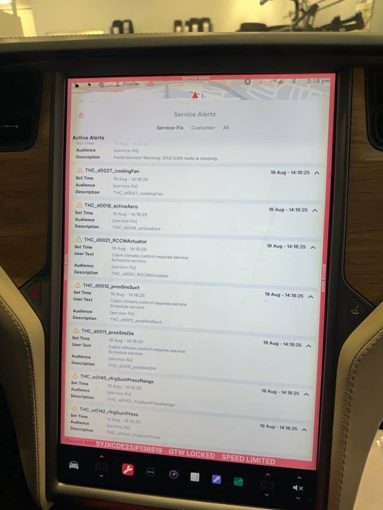 EA Case Study: 2018 Model S (Cooling Capacity)